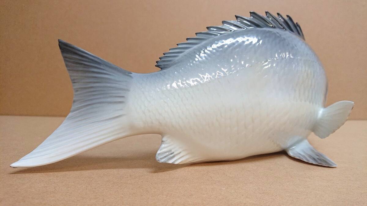 N-114 Noritake Studio Collection ノリタケ スタジオコレクション 魚 黒鯛 クロダイ チヌ フィギュリン 置物 fish figurine ヴィンテージ _画像6