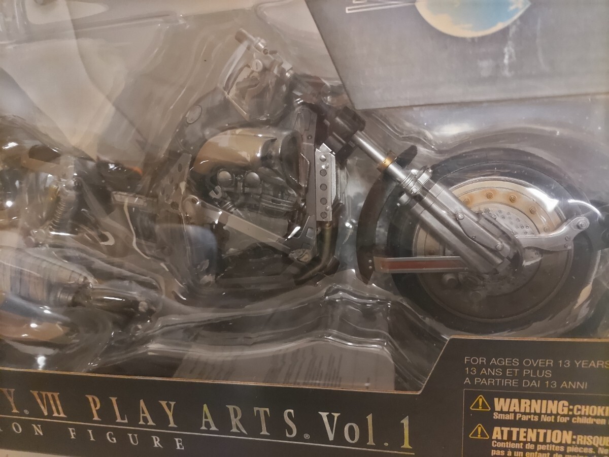 FINAL FANTASY VII PLAY ARTS クラウドストライフ & ハーディ=デイトナ_画像4