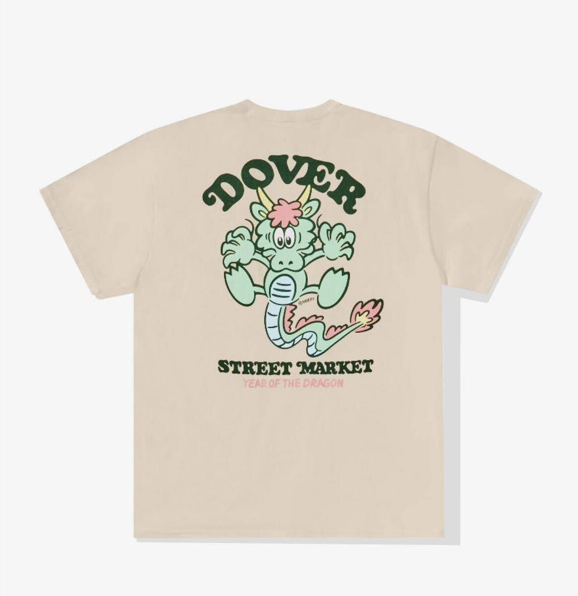 国内正規品 DSM Verdy Year Of The Dragon T-Shirt M size Tシャツ beige ドラゴン Dover street market Ginza ベルディ human made Tee