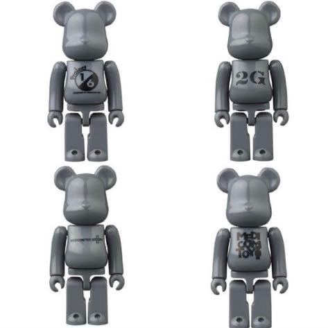 4体set Be@rbrick series 46 100% ソラマチ 2G project1/6 medicomtoy plus非売品 ノベルティ ベアブリック シリーズ46 ソラマチ_画像1