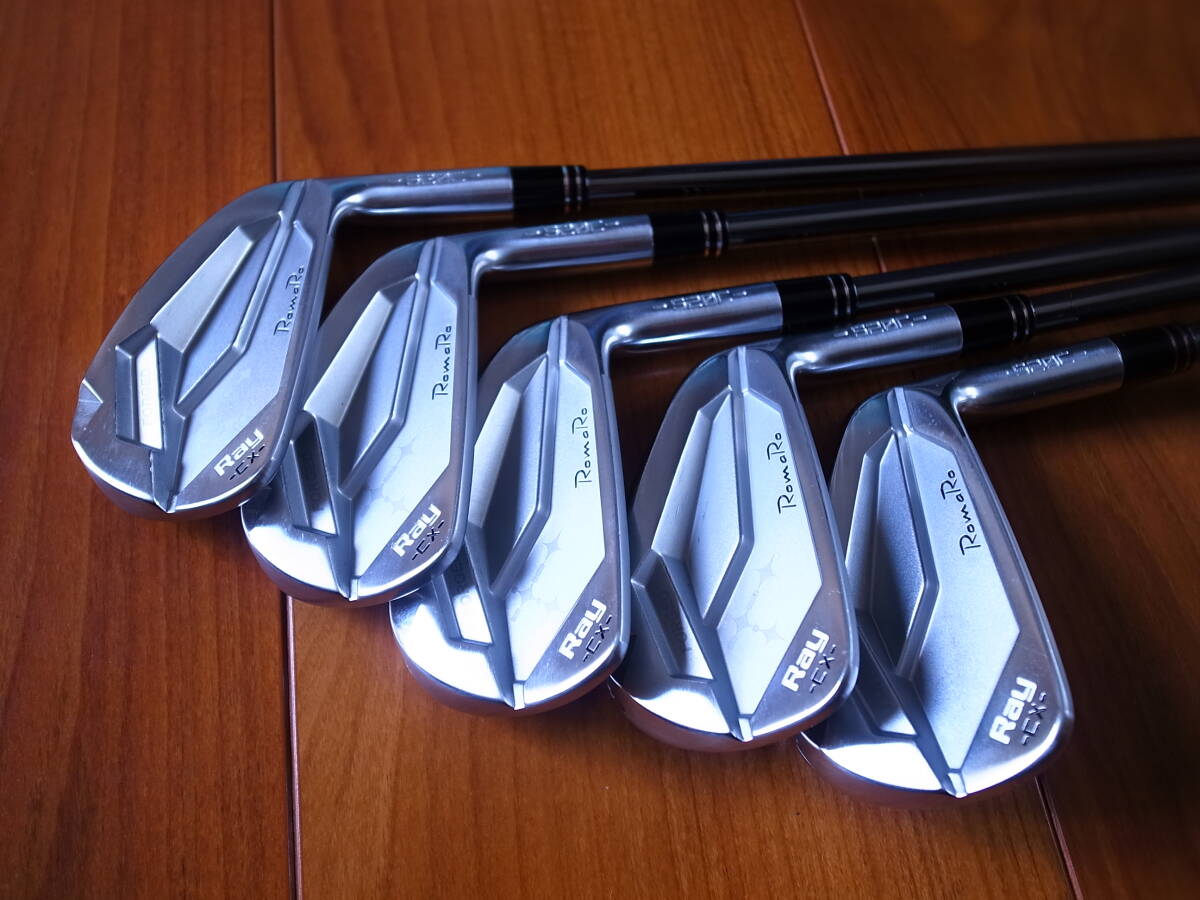 【美品】★RomaRo ロマロ　Ray CX S25C IRON　６～PW ５本　シャフト　DIAMOND Speeder 8S★_画像1