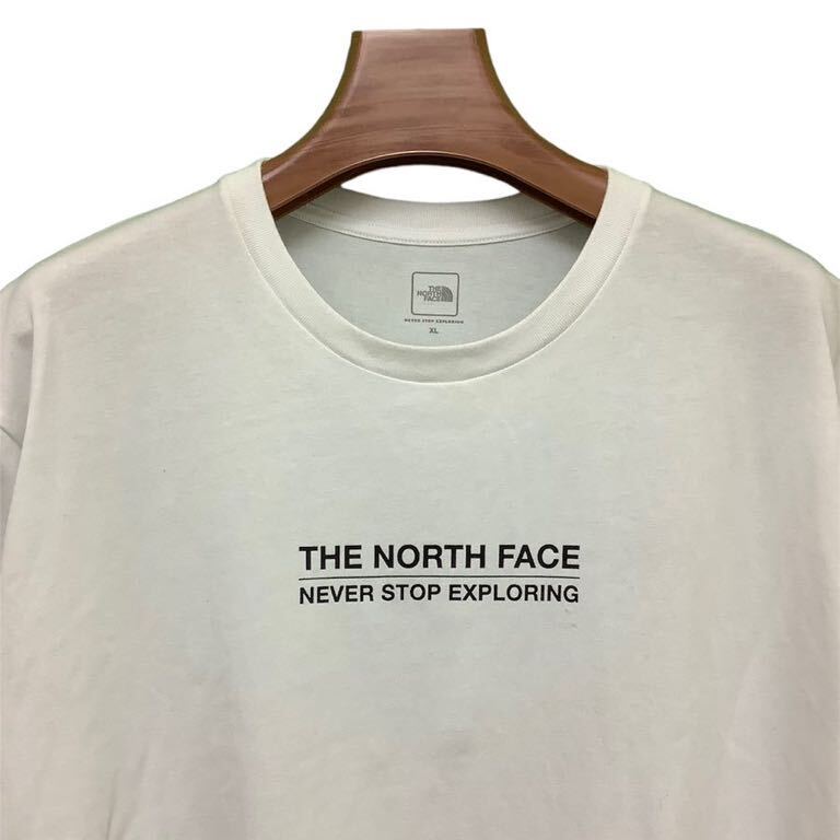 THE NORTH FACE, ザノースフェイス, Tシャツ ,ホワイト ,古着, XLサイズ_画像2