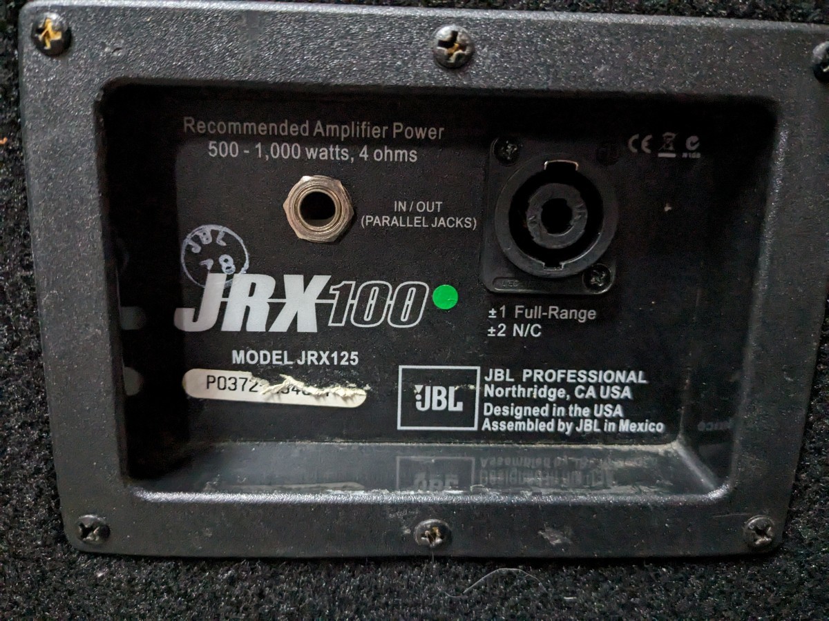JRX100シリーズJRX125ペア音出し可現状品①の画像7