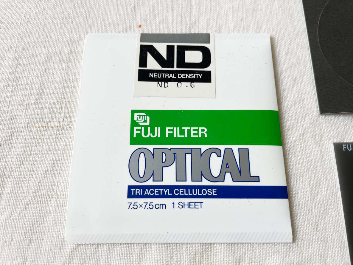  Fuji Film FUJIFILM ND-0.6 интенсивность излучения регулировка для фильтр (ND фильтр ) 7.5×7.5