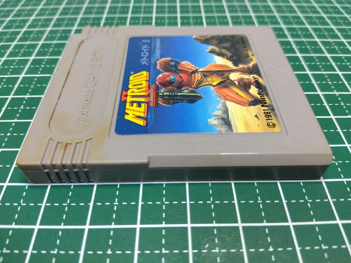 319■ゲームボーイソフト GAMEBOY メトロイド 2 METROID II 任天堂 DMG-MEA 動作未確認 ジャンク現状品の画像3