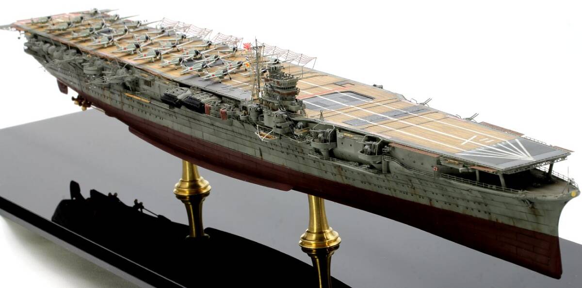 ★【完成品】1/700 日本航空母艦 翔鶴 1941 (真珠湾攻撃時) ★_画像2