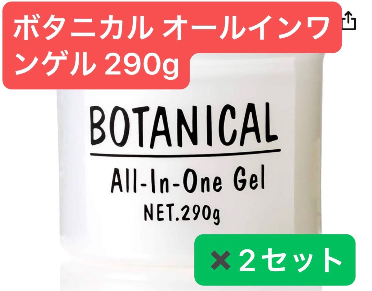 エービーエル ボタニカル オールインワンゲル 290g×2セット