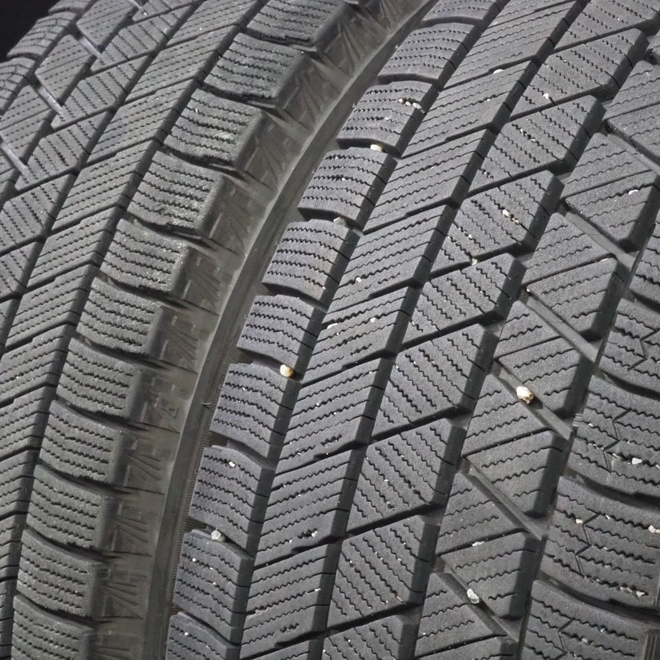 21年製 バリ山 BRIDGESTONE BLIZZAK VRX3 / AFT【 205/55R17 / 7.5J +45 120 5H 4本 】スタッドレス MINI クロスオーバー カントリーマン等_画像6