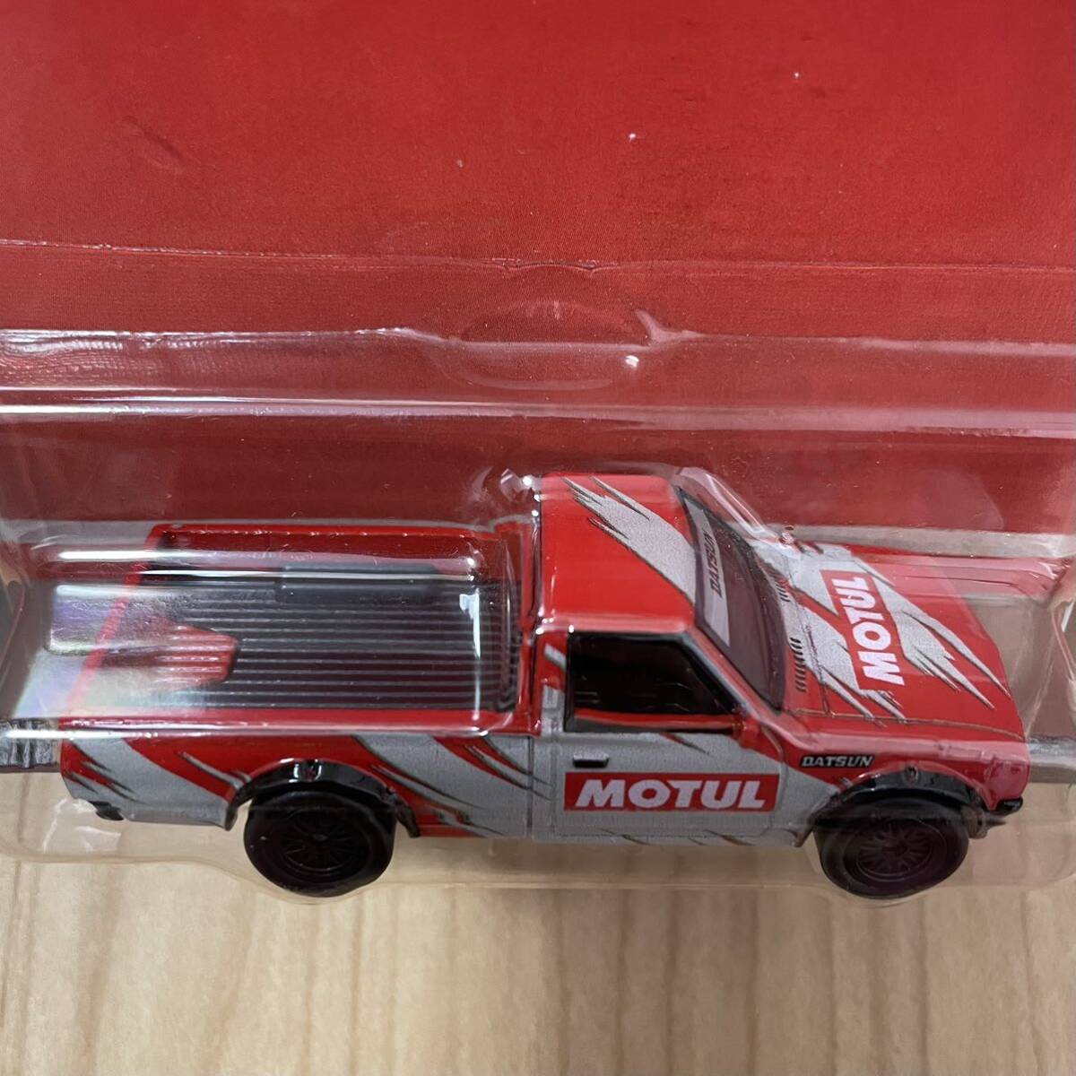 ★ホットウィール★ DATSUN 620 セブンイレブン限定 ポップカルチャー ダットサン 620 ミニカー Hot Wheels ミニカー MOTUL_画像4