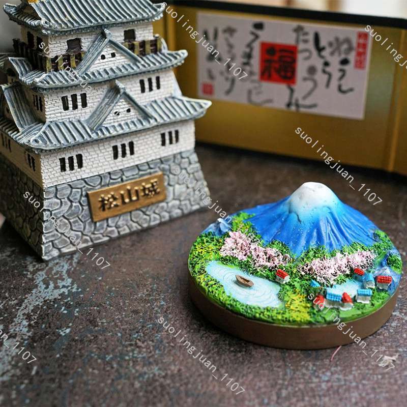 やまつみ 富士山 手描き 富士山 置物 インテリア 置き物 樹脂 飾り#0315_画像6