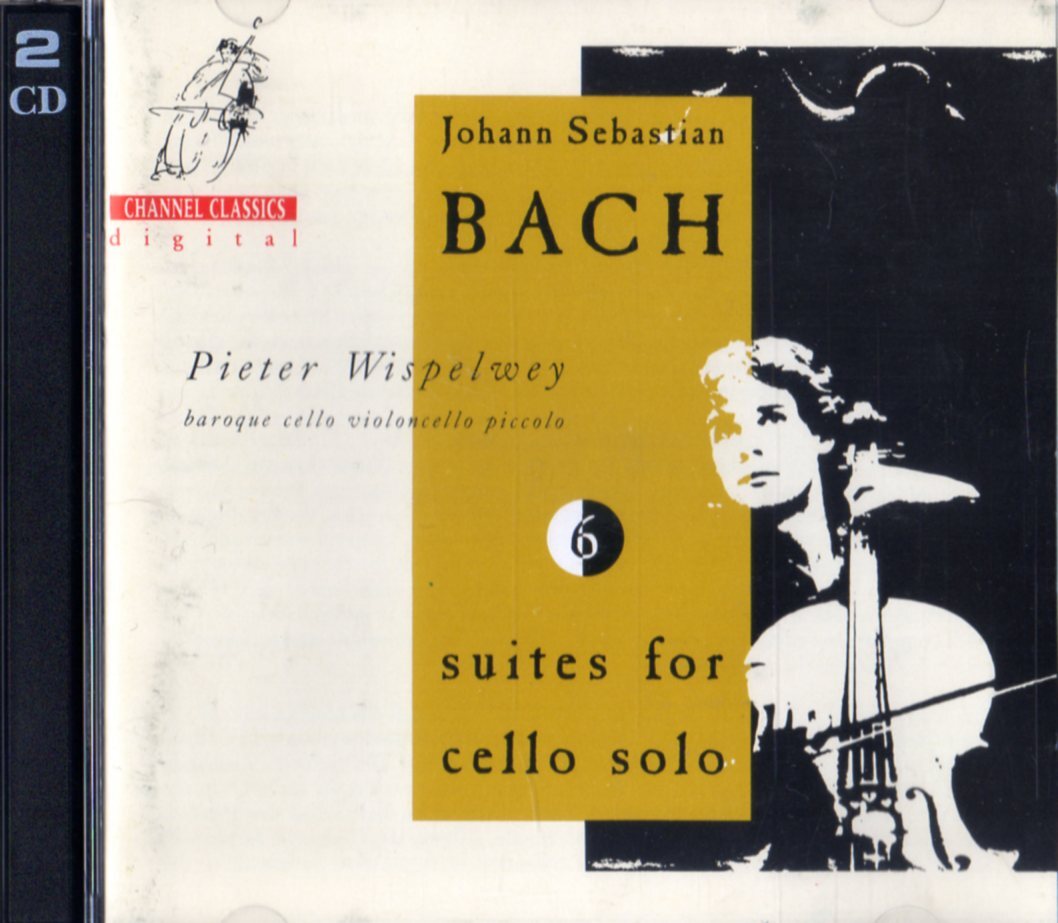 2CD (即決) バッハ/ 無伴奏チェロ組曲全６曲/ vc.ピーター・ウィスペルウェー(1989/90録)_画像1