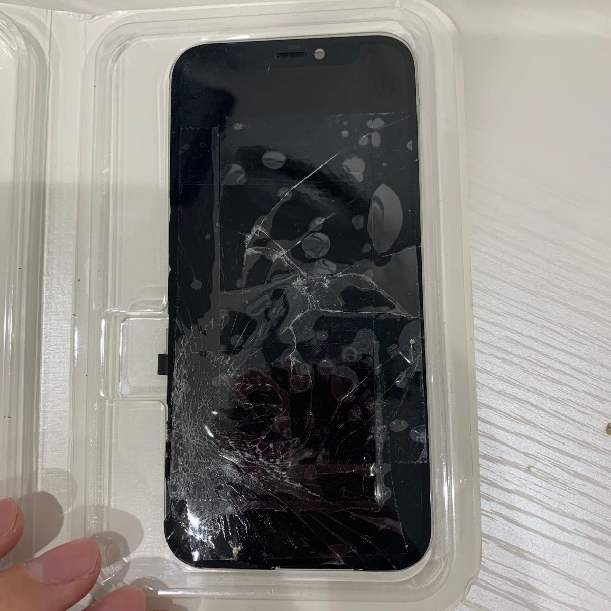 【純正品】iPhone 12 mini 液晶　フロントパネル　割れパネル　39