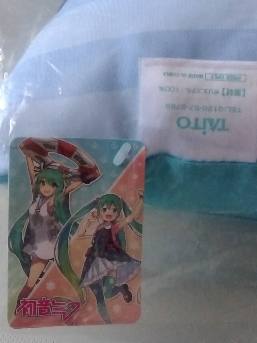 【 未開封新品・美品 】初音ミク 描き下ろしロングクッション_画像3