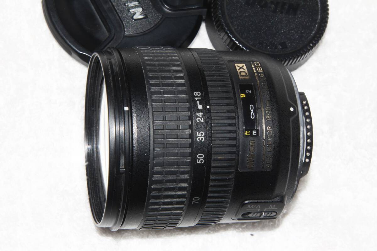 ニコン Nikon AF-S DX NIKKOR ニッコール ED 18-70mm F3.5-4.5G 美品_画像2