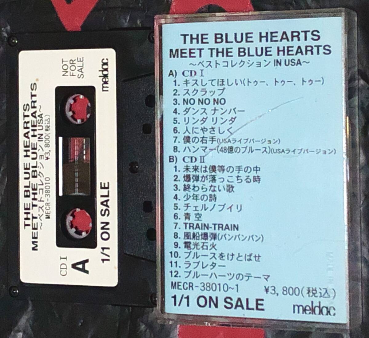 ◎送料込み！Blue Hearts ザ・ブルーハーツ / Meet Theベスト・コレクションIn USA◎非売品Promoサンプル・カセット_画像1