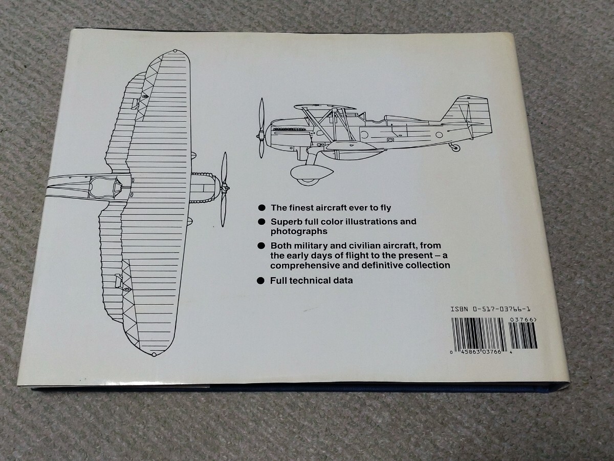 洋書 THE WORLDS GREATEST AIRCRAFT ChristopherChant 飛行機 エアロ ニューヨーク CRESCENTBOOKS 1991年発刊_画像2