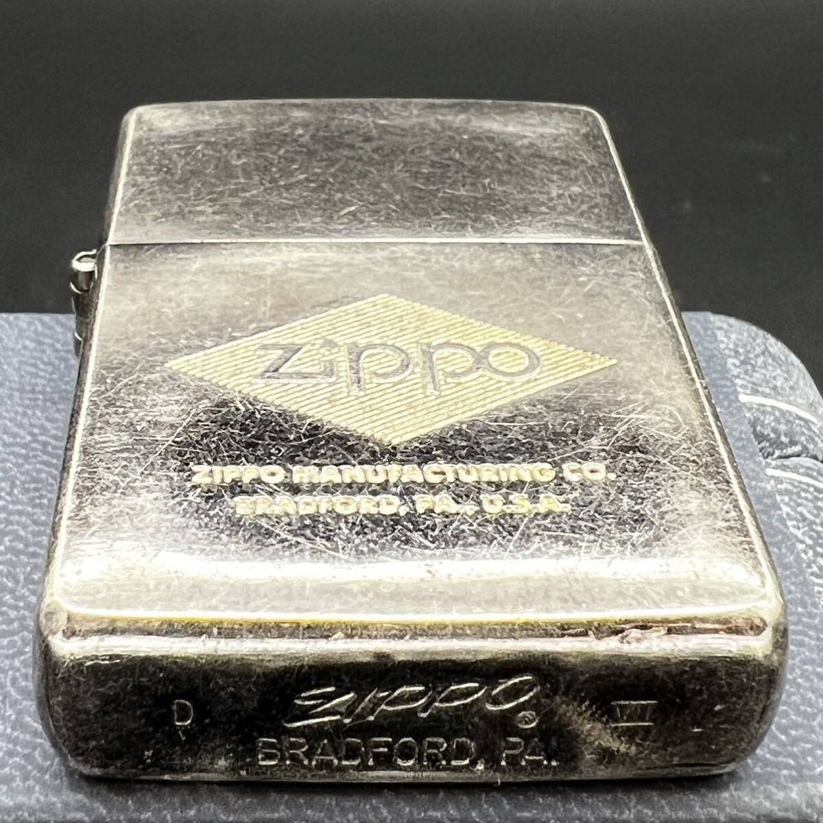 火花確認済 ZIPPO ジッポー 喫煙具 オイルライター 喫煙グッズ 筆記体 ジッポ LIGHTER ライター b3-58_画像8