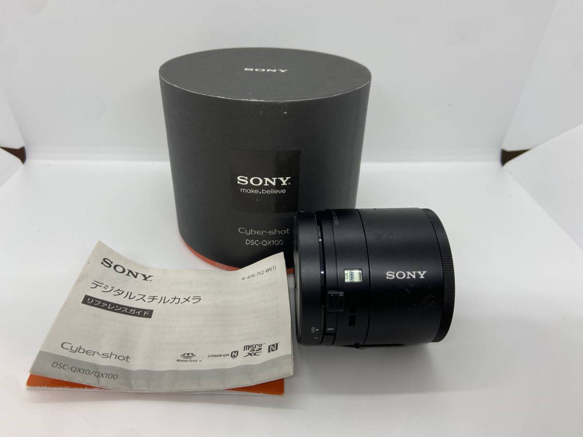 ☆実用品★SONY ソニーcybershot dsc-qx100 デジタルカメラ　#2253