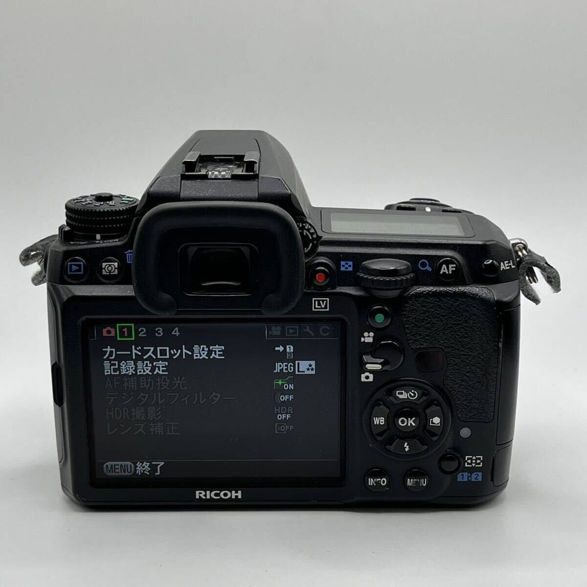 PENTAX K-3 BLACK APS-C 光学ローパスフィルターレス 24M CMOSセンサー ローパスセレクター搭載 デジタル一眼レフカメラ Kマウント 現状品の画像5