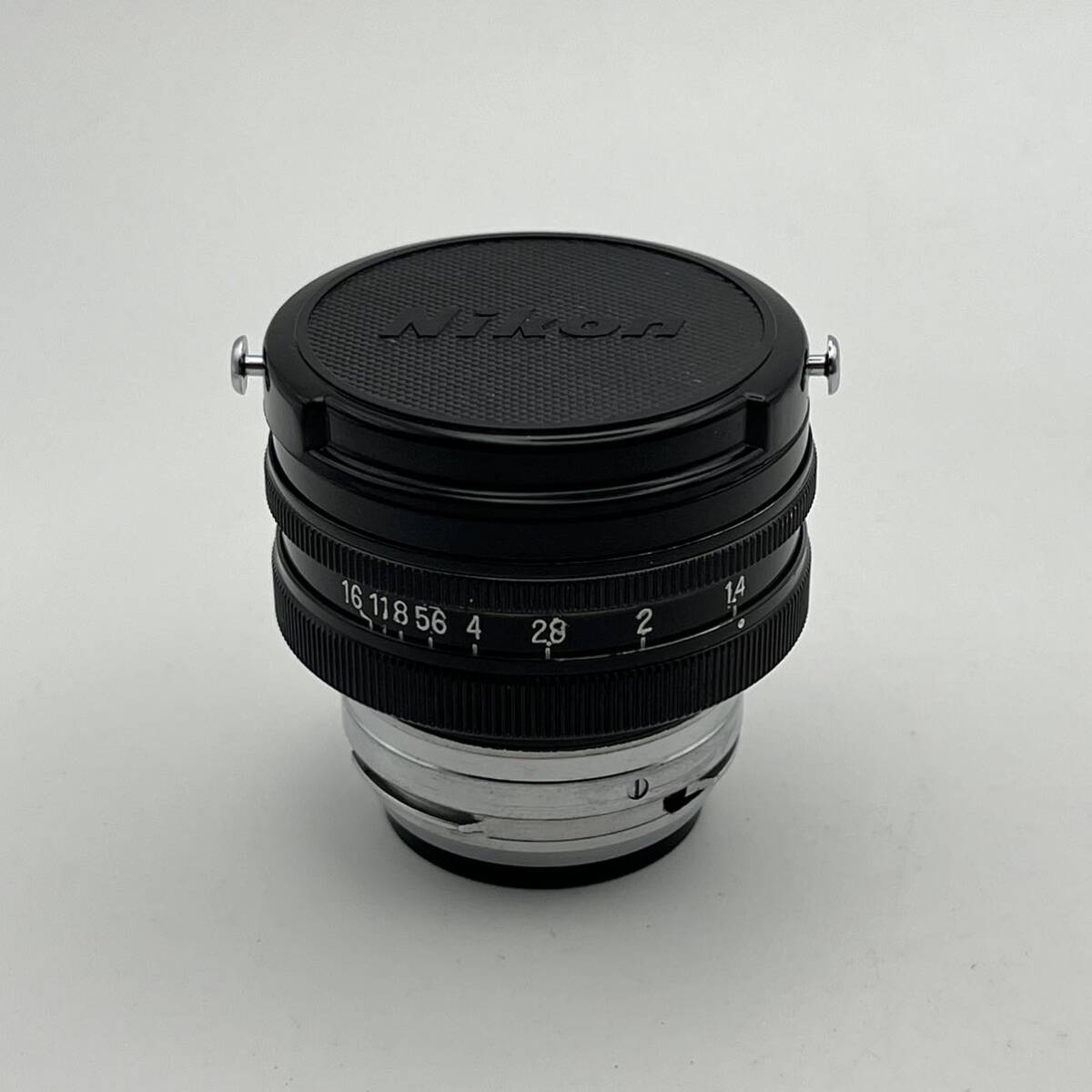NIKKOR-S・C 5cm f1.4 After Black Paint ニッコール 50mm ブラック 黒塗り Nippon Kogaku Japan 日本光学 Nikon ニコン Sマウント_画像2