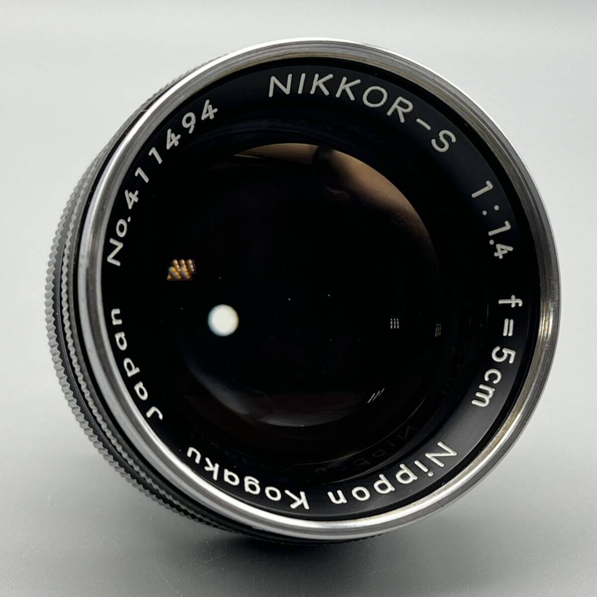 フォト工房キィートス整備 NIKKOR-S 5cm f1.4 ニッコールS・C 50mm Nippon Kogaku Japan 日本光学 Nikon ニコンSマウント 大口径標準レンズ_画像9