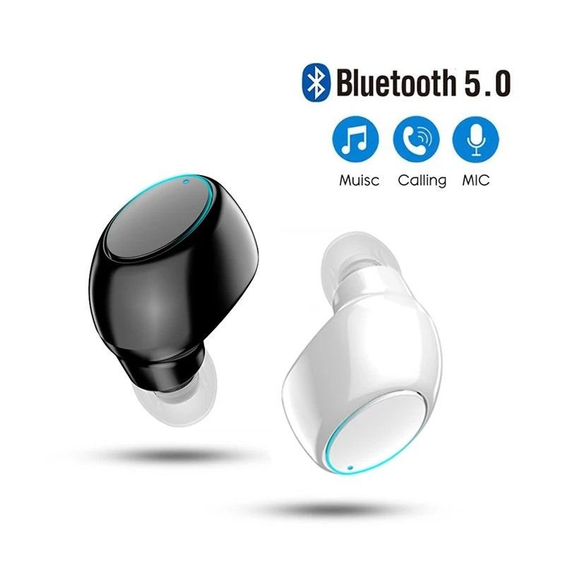 防水機能ＩＰＸ５搭載 ４時間再生☆ワイヤレスBluetooth5.0イヤホン☆片耳ホワイト ビジネス ドライブ ジョギング