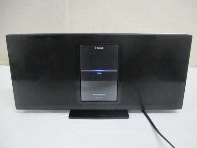 ∝ 2 コンパクトステレオシステム Panasonic パナソニック SC-HC05 検：D-dock iPod iPhone Bluetooth 高音質スピーカー 現状品_画像2