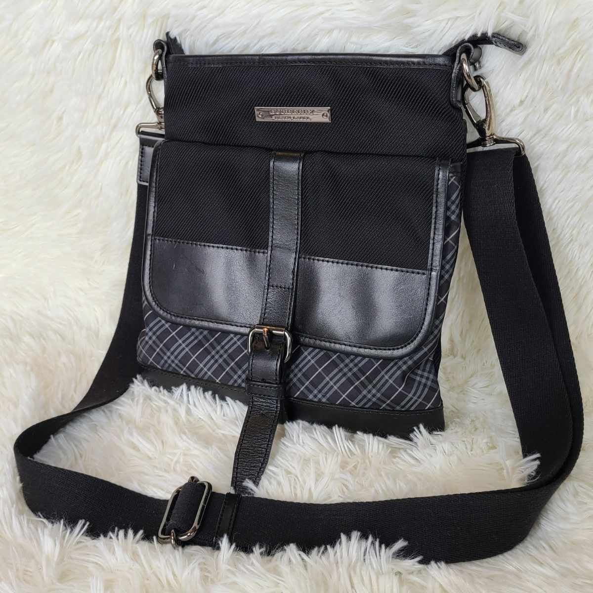 BURBERRY BLACK LABEL ショルダーバッグ ノバチェック BURBERRY BLACK LABEL ショルダーバッグ ノバチェック
