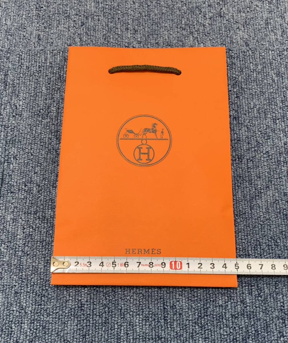 【極美品】HERMES エルメス 紙袋 4種 合計24枚セット ショッパー ショップ袋 オレンジ_画像2