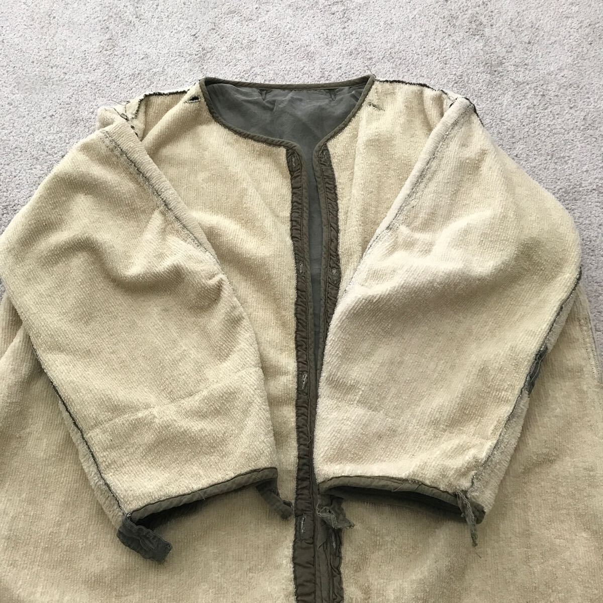 50s 米軍実物 M-51 パーカー ライナー パイル ジャケット MEDIUM ビンテージ ミリタリー M51 フィールド PARKA LINER JACKET USARMY 50年代の画像5