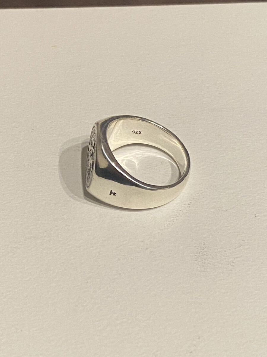 トムウッド TOM WOOD Coin Ring シルバー コインリング 48 18号　 ブレスレット ネックレス ホーセンブース　指輪　オーバル　_画像2