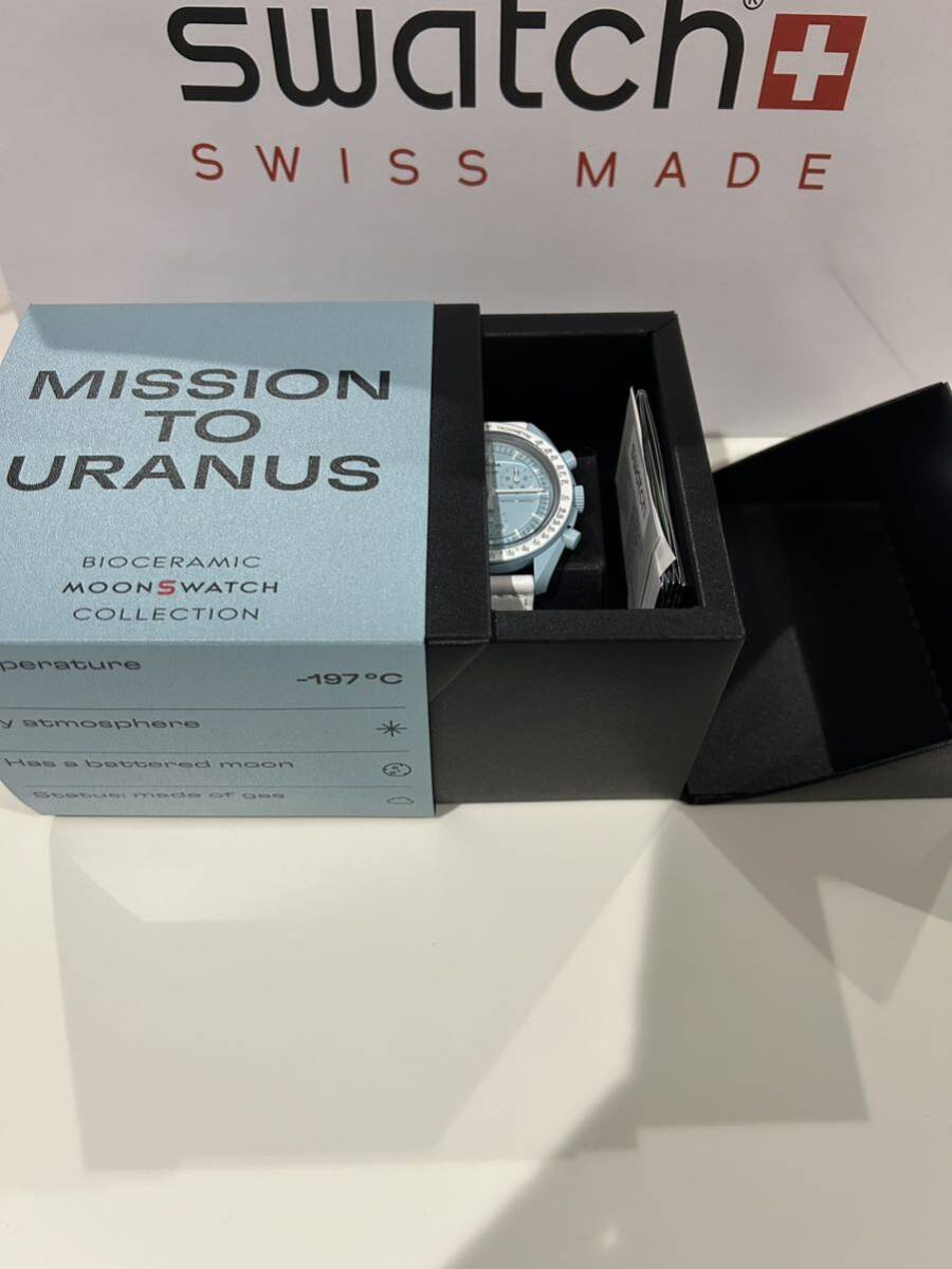 オメガ スウォッチ　OMEGA x swatch 未使用品　100円スタート　MISSION TO URANUS 説明もご覧下さい！_画像5