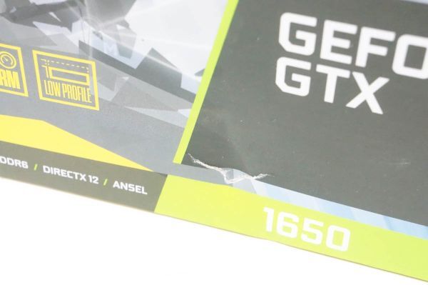 ZOTAC GAMING GeForce GTX 1650 LP 4GB GDDR6 補助電源不要 ロープロファイル仕様 A316の画像2