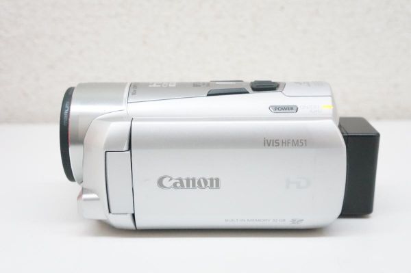 Canon キャノン IVIS HFM51 デジタルビデオカメラ ivis HF M51 A245_画像4