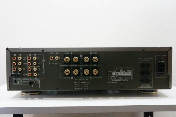 DENON デノン プリメインアンプ PMA-1500R リモコン＆説明書付き　動作確認済み！ A377_画像6