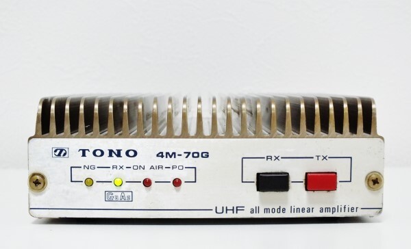 東野電気 TONO 4M-70G 430MHz オールモード リニアアンプの画像1