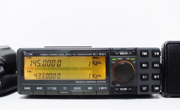ICOM 144/430MHz デュアルモービル機 IC-901 無線機 Yahoo!オークション - アイコム IC-901 144/430MHz デュアル