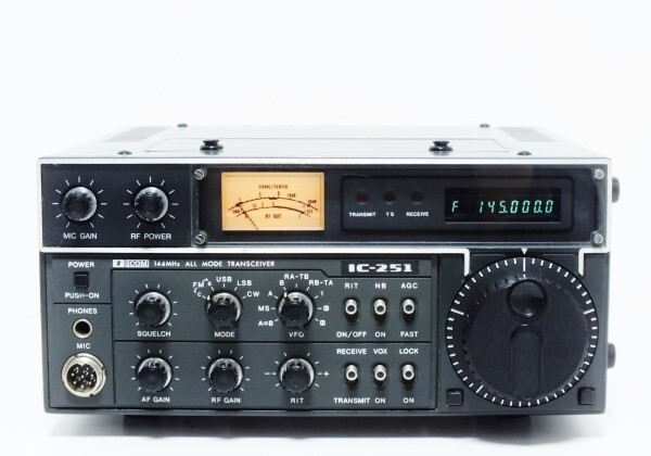 ICOM　IC-251　144MHz　FM/SSB/CW　オールモードトランシーバー_画像1