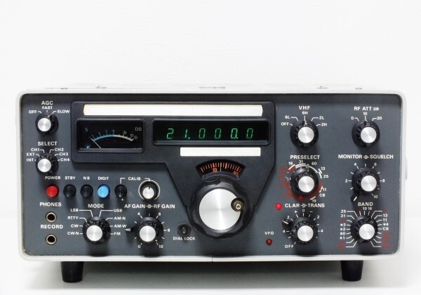 YAESU FR-101 通信型受信機 デジタル表示 BCLラジオの画像1