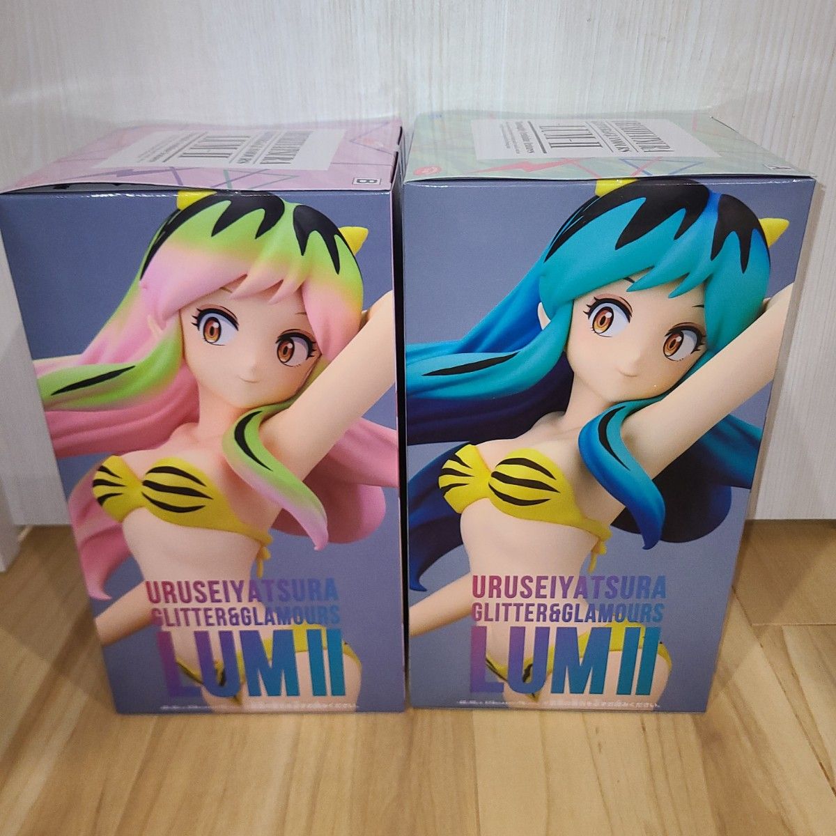 【新品未開封】うる星やつら ラムフィギュアGLITTER&GLAMOURS-LUM-ⅡA、B ２種セット 即日発送 即購入大歓迎