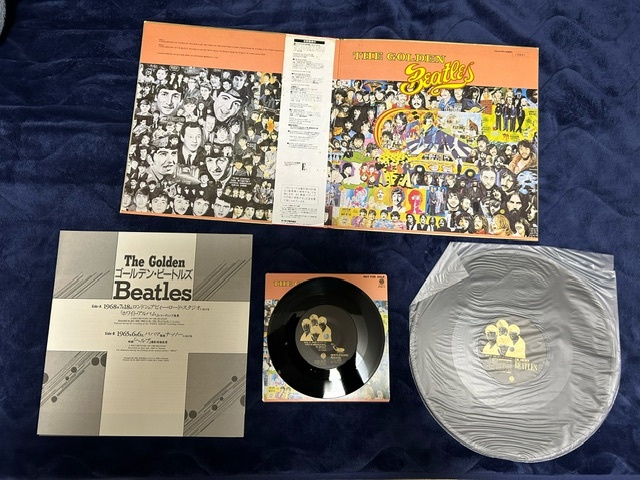 LPレコード　The Golden Beatles The Silver Beatles 帯付_画像3