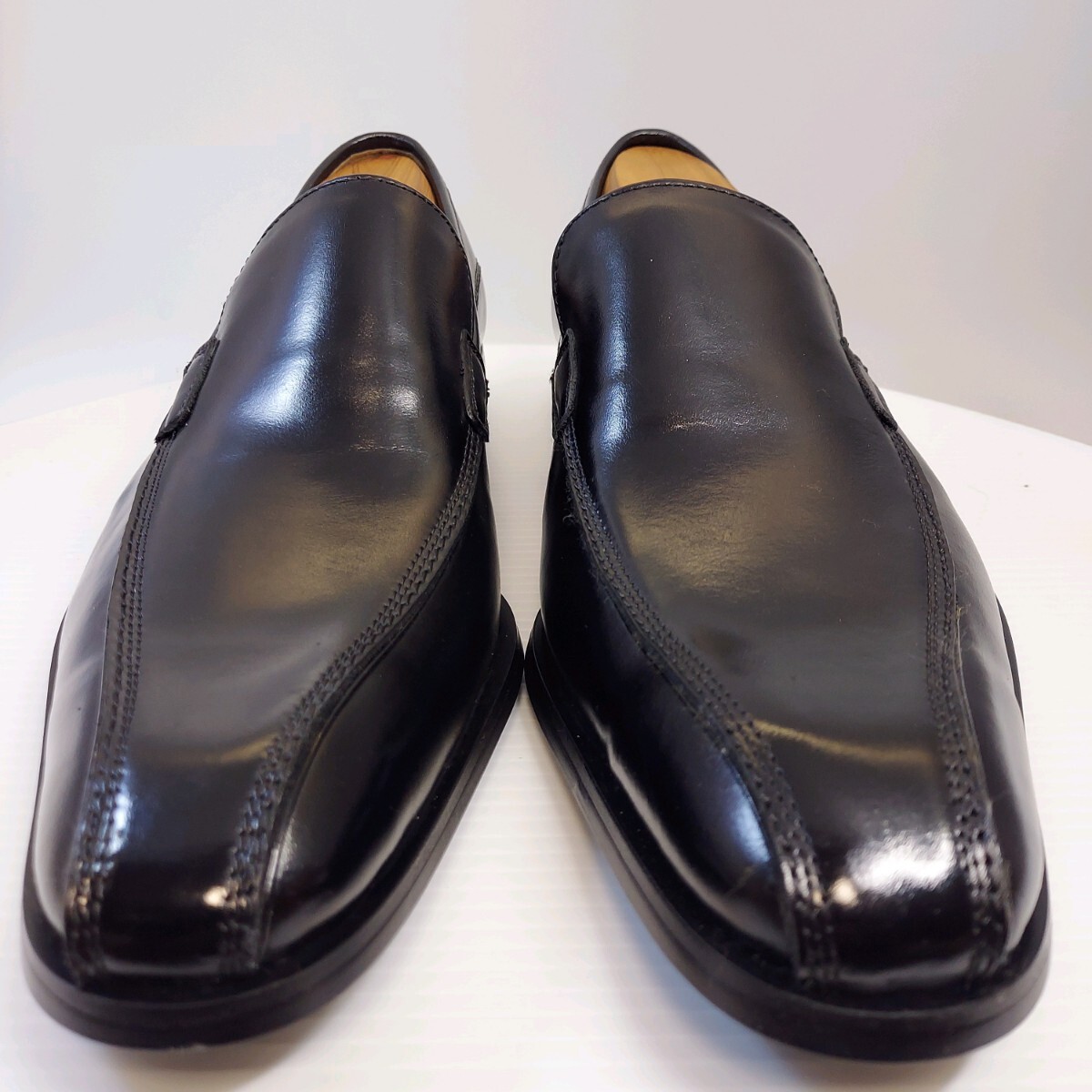madras MODELLO マドラス モデロ ビジネスシューズ ローファー 本革 紳士靴 ブラック系　25.0cm3E_画像5