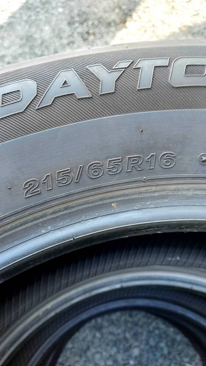 8～8.5分山　215/65R16 DAYTON DT30☆4本セット 30403 検)アルファード ヴェルファイア エクストレイル エルグランド_画像6