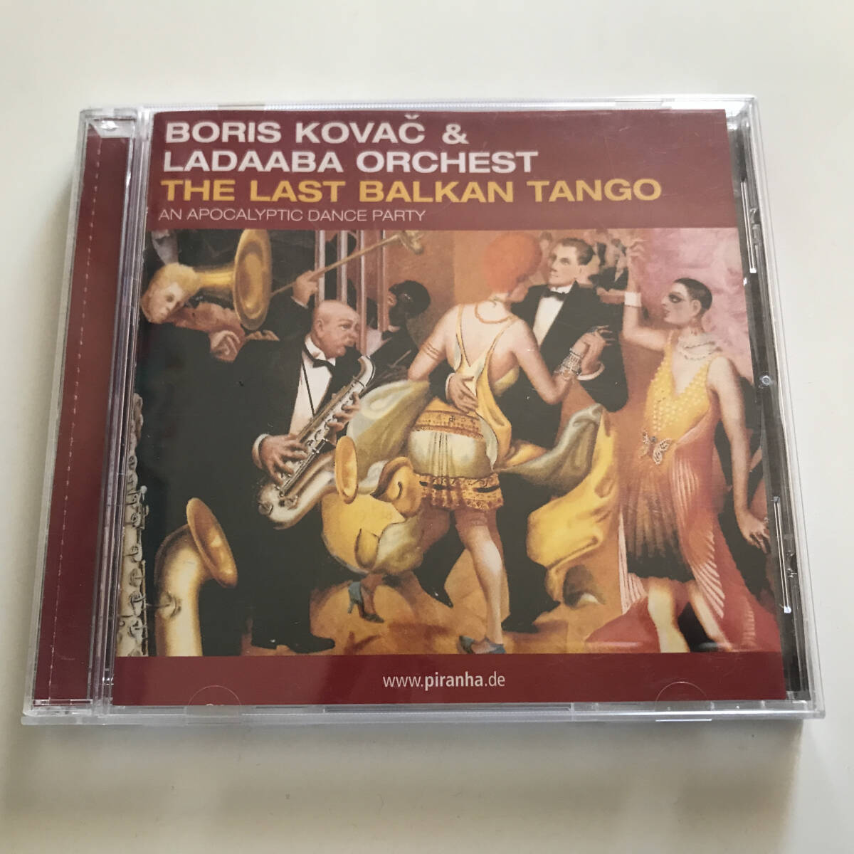 中古CD ボリス・コバッチ Boris Kovac Ladaaba Orchest The Last Balkan Tango Apocalyptic Dance Party CD-PIR-1573 ジプシージャズタンゴ_画像1