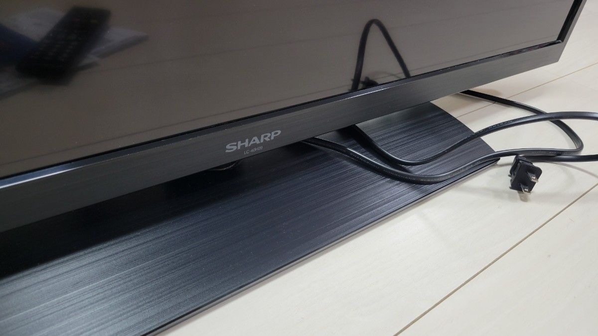 SHARP シャープ40V液晶テレビ AQUOS高画質 毎秒120コマ 動作確認 SHARP シャープ40V液晶テレビ AQUOS高画質 毎秒120コマ 動作確認
