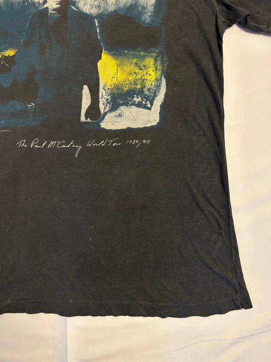  paul (pole) McCartney 90s частота футболка Vintage футболка 89 90 TDK world Tour WORLD tour коллекция Beatles 