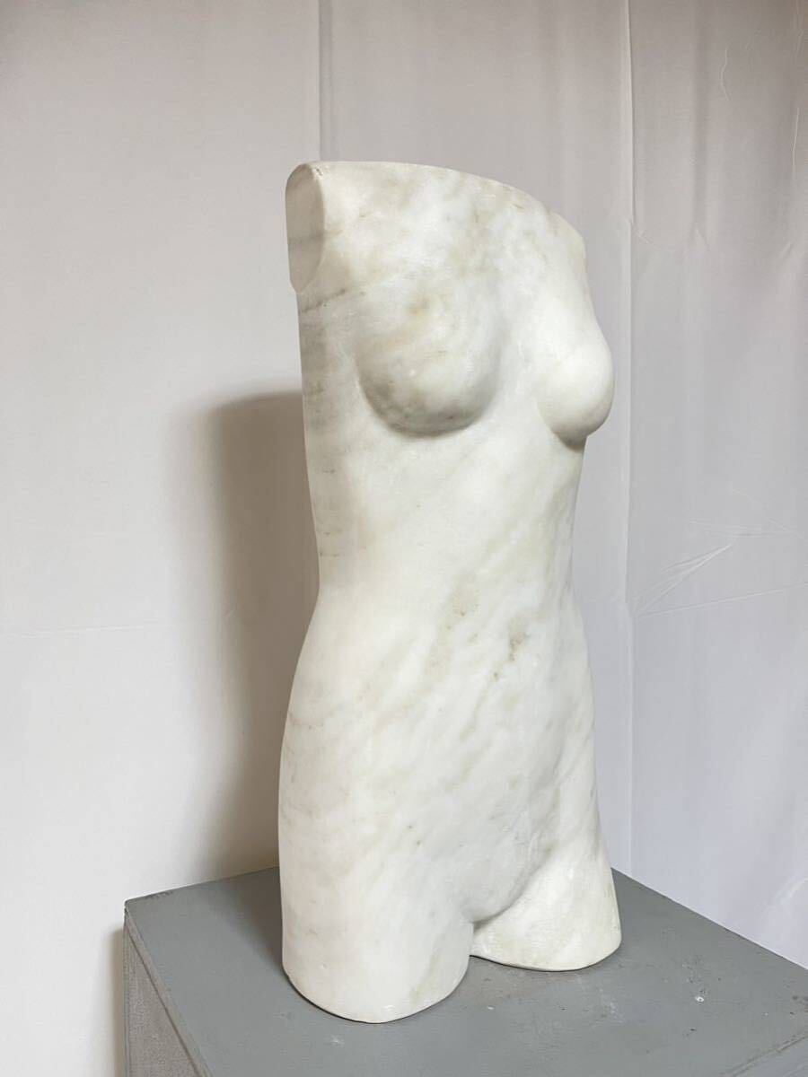 大理石 女性 彫刻 サイズ 置き物 オブジェ オーナメント コレクション 洋風 西洋 マネキン