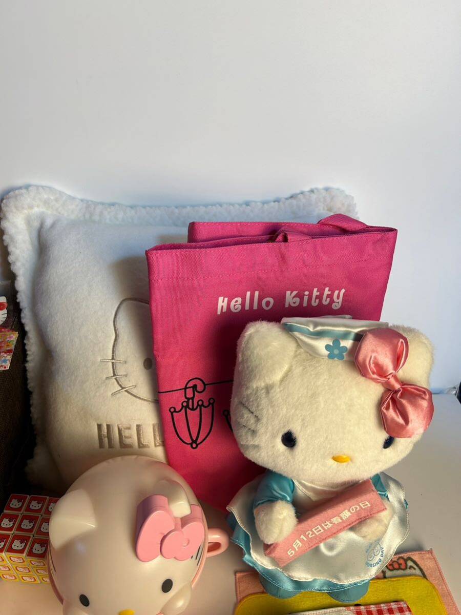  Hello Kitty goods large amount summarize set soft toy Sanrio figure towel handkerchie SANRIO......... putty .patty JRA