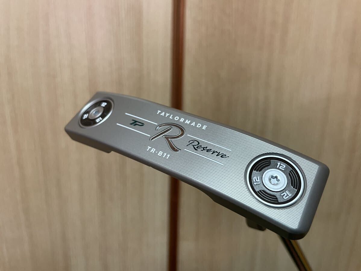 中島啓太プロ使用 TAYLORMADE TP RESERV B11 34インチ コース未使用品_画像4