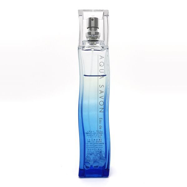 AQUA SAVON アクア シャボン シャンプー フローラルの香り EDT 80ml ☆残量たっぷり　送料350円_画像1